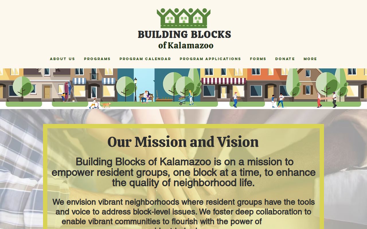 Kalamazoo Township neighbors community contacts through Building Blocks of Kalamazoo